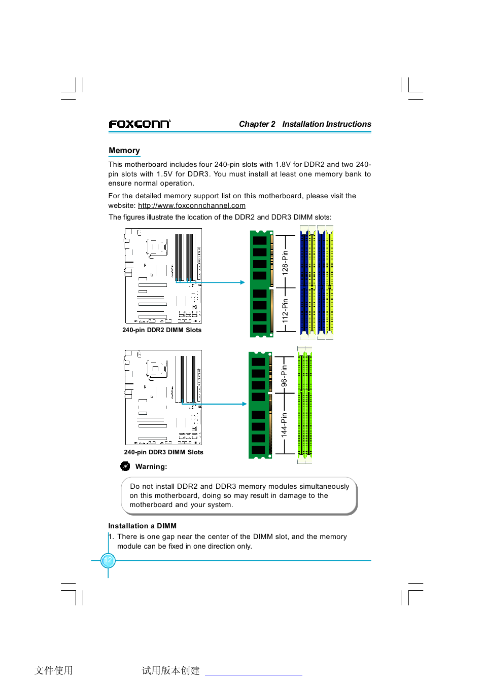Foxconn X38A User Manual | Page 18 / 84
