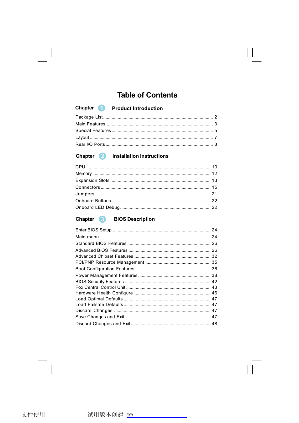 Foxconn X38A User Manual | Page 4 / 84