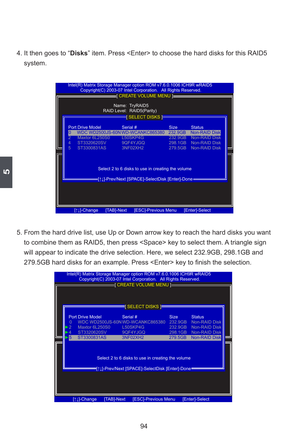 Creating raid 1 | Foxconn BLACKOPS User Manual | Page 101 / 120