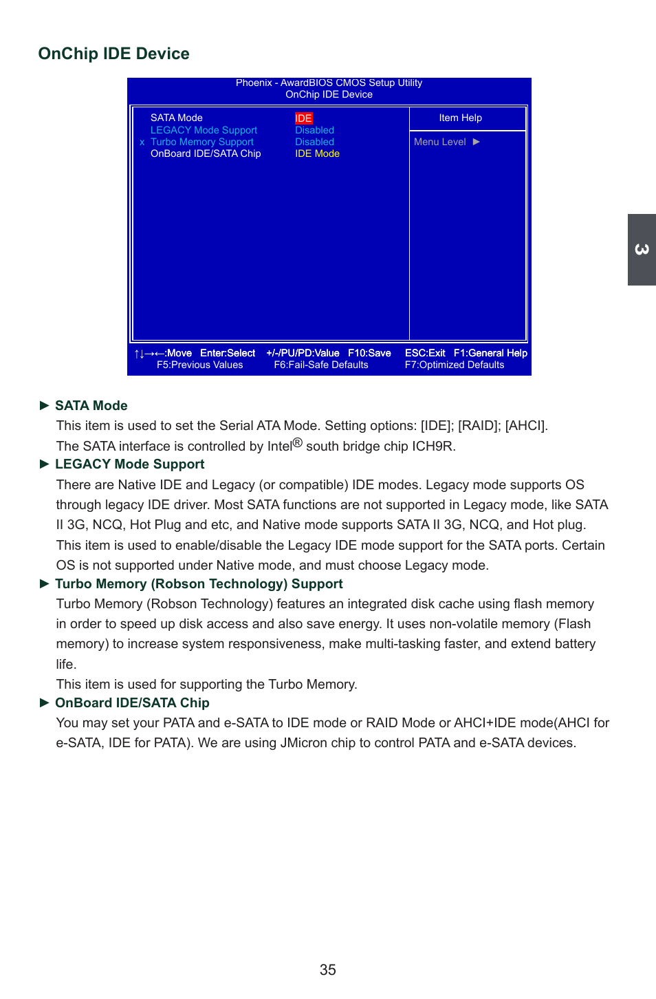 Onchip ide device | Foxconn BLACKOPS User Manual | Page 42 / 120