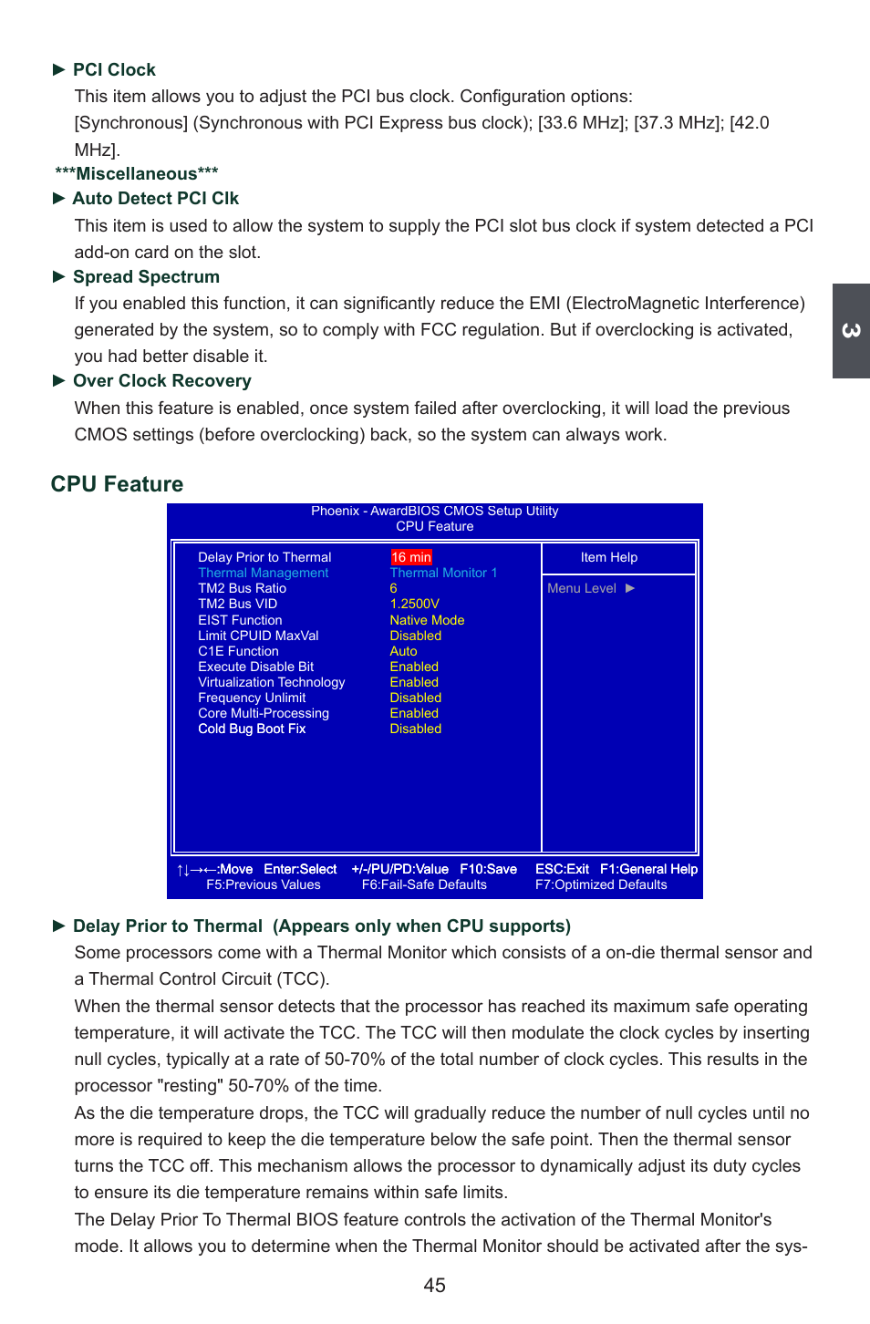 Cpu feature | Foxconn BLACKOPS User Manual | Page 52 / 120