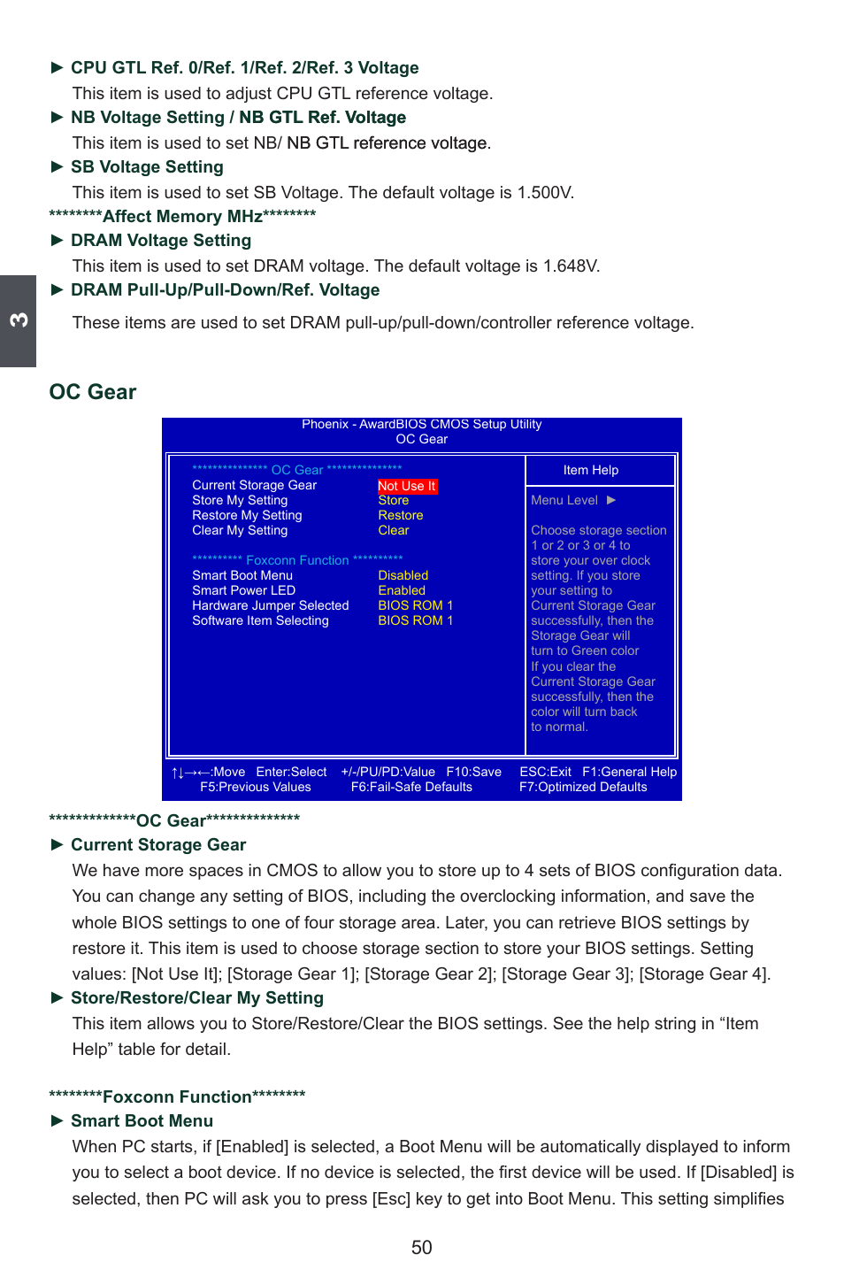 Oc gear | Foxconn BLACKOPS User Manual | Page 57 / 120