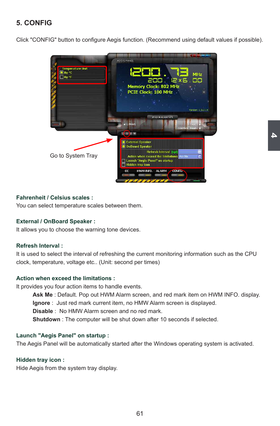 Config | Foxconn BLACKOPS User Manual | Page 68 / 120