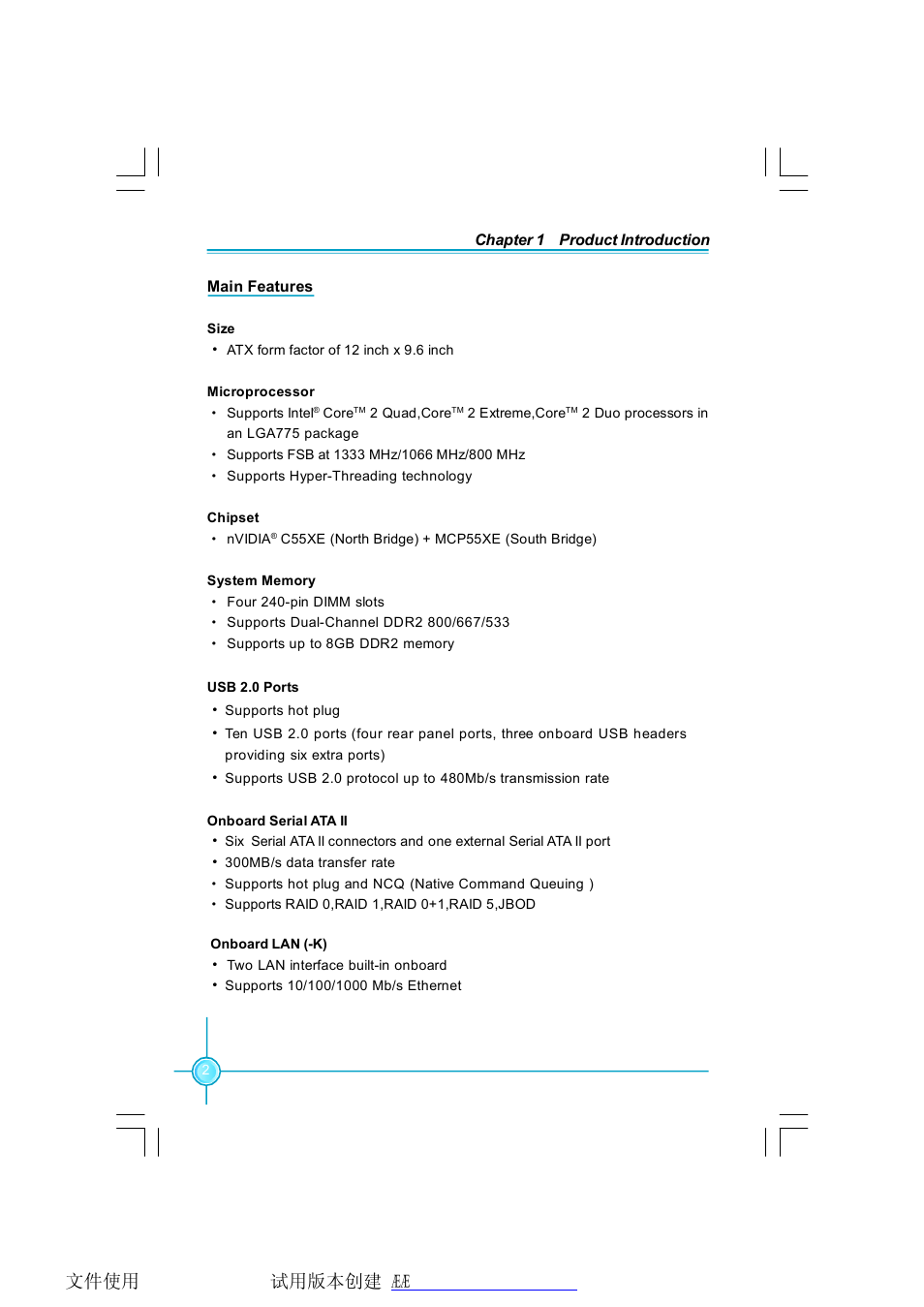 Foxconn N68S7AA-8EKRS2H User Manual | Page 10 / 92