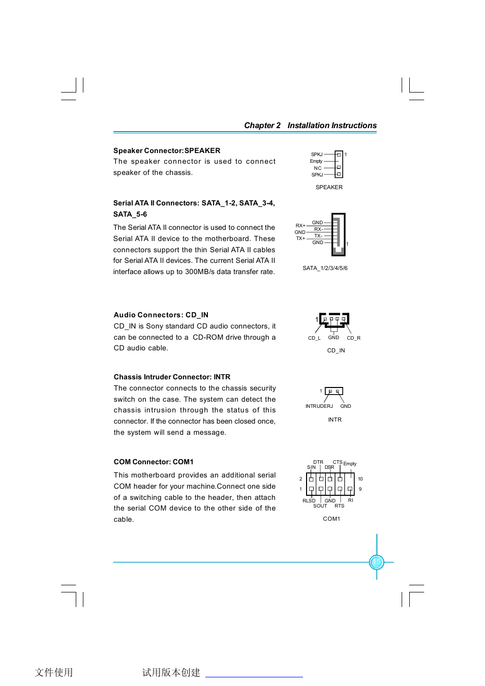 Chapter 2 installation instructions | Foxconn N68S7AA-8EKRS2H User Manual | Page 23 / 92