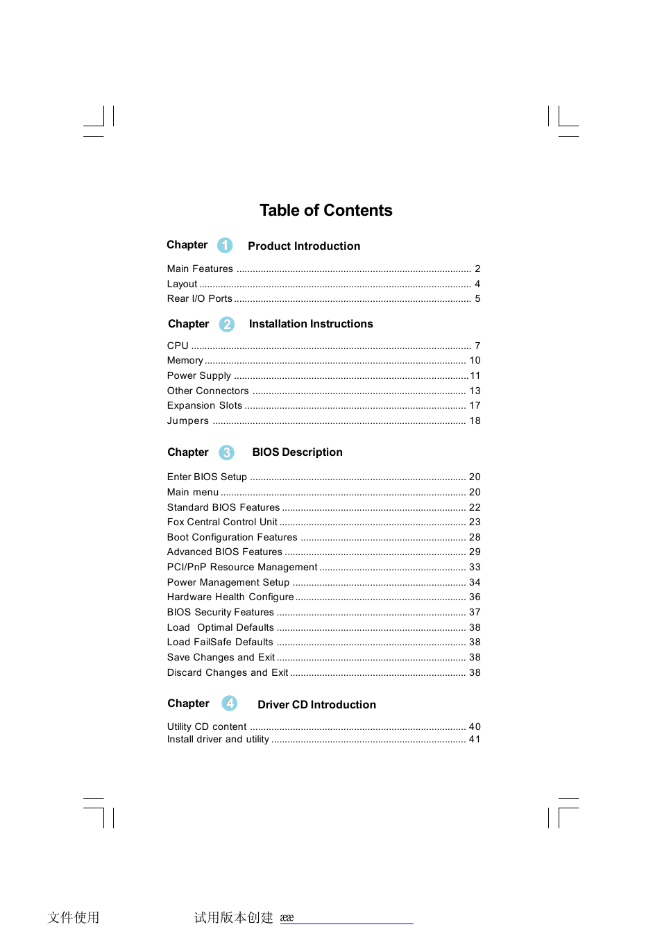 Foxconn N68S7AA-8EKRS2H User Manual | Page 4 / 92