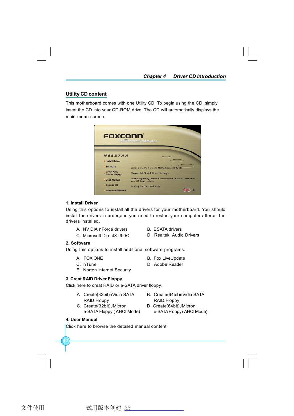 Foxconn N68S7AA-8EKRS2H User Manual | Page 48 / 92