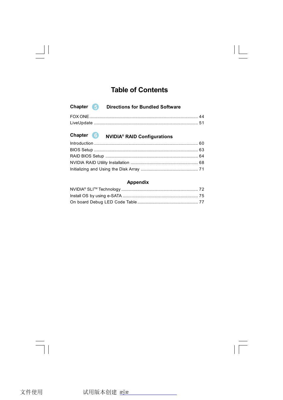 Foxconn N68S7AA-8EKRS2H User Manual | Page 5 / 92