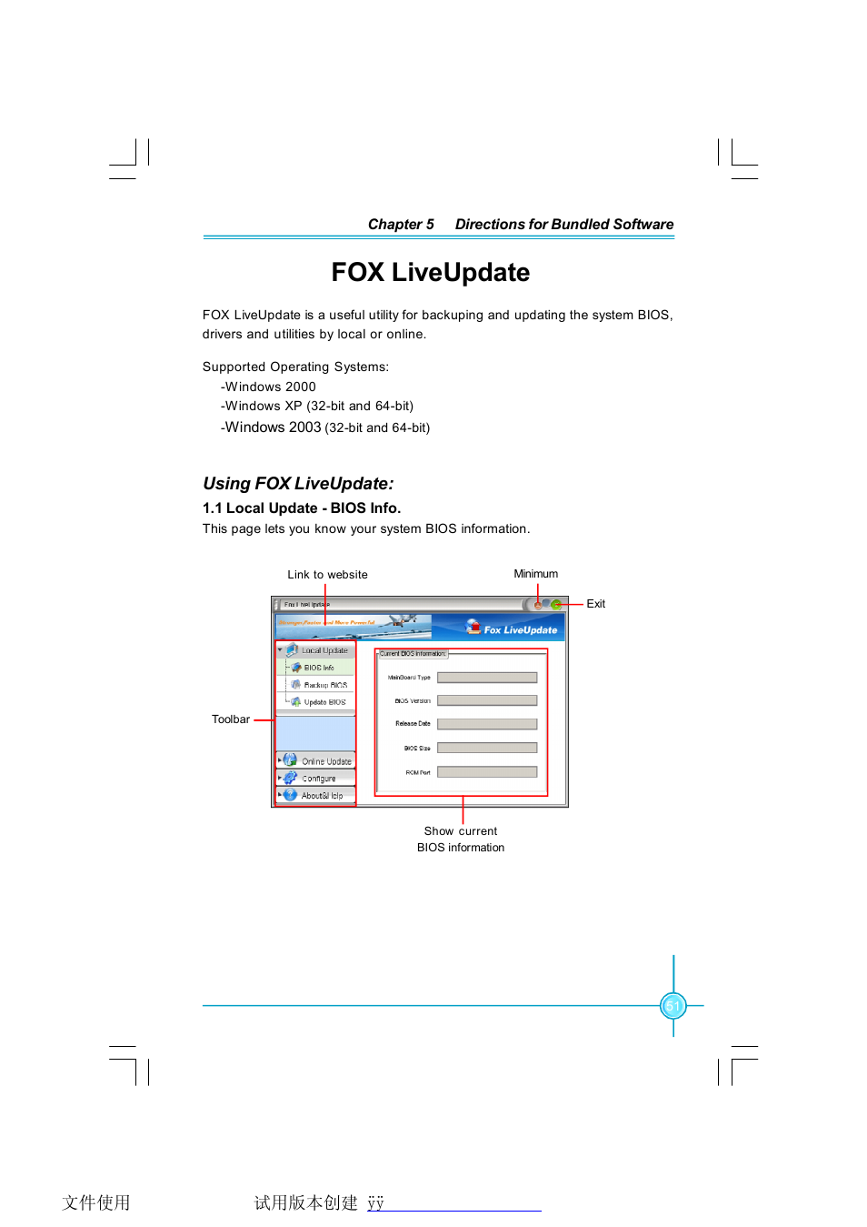 Fox liveupdate | Foxconn N68S7AA-8EKRS2H User Manual | Page 59 / 92