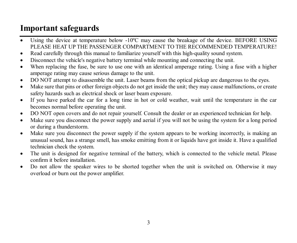 Important safeguards | Hyundai H-CMMD4044 User Manual | Page 3 / 77
