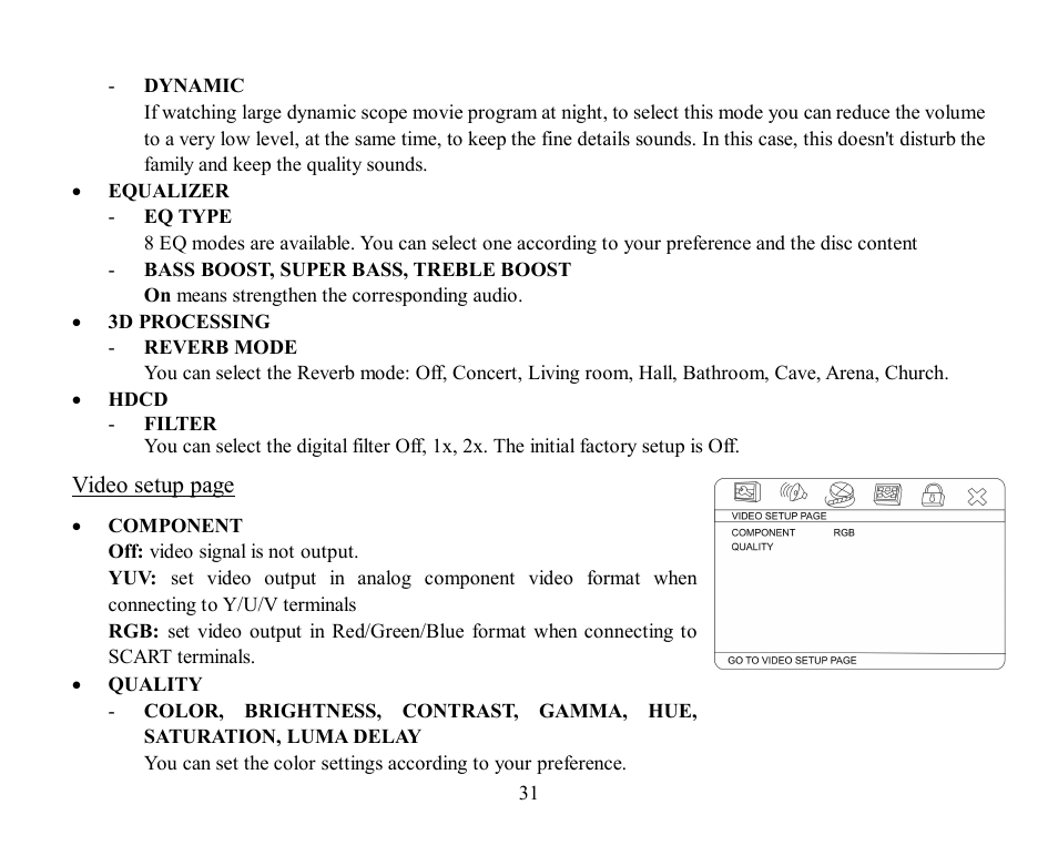 Hyundai H-CMMD4044 User Manual | Page 31 / 77