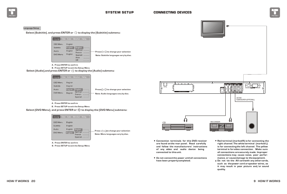 Т³гж 10 | Curtis TDVD6048 User Manual | Page 10 / 15