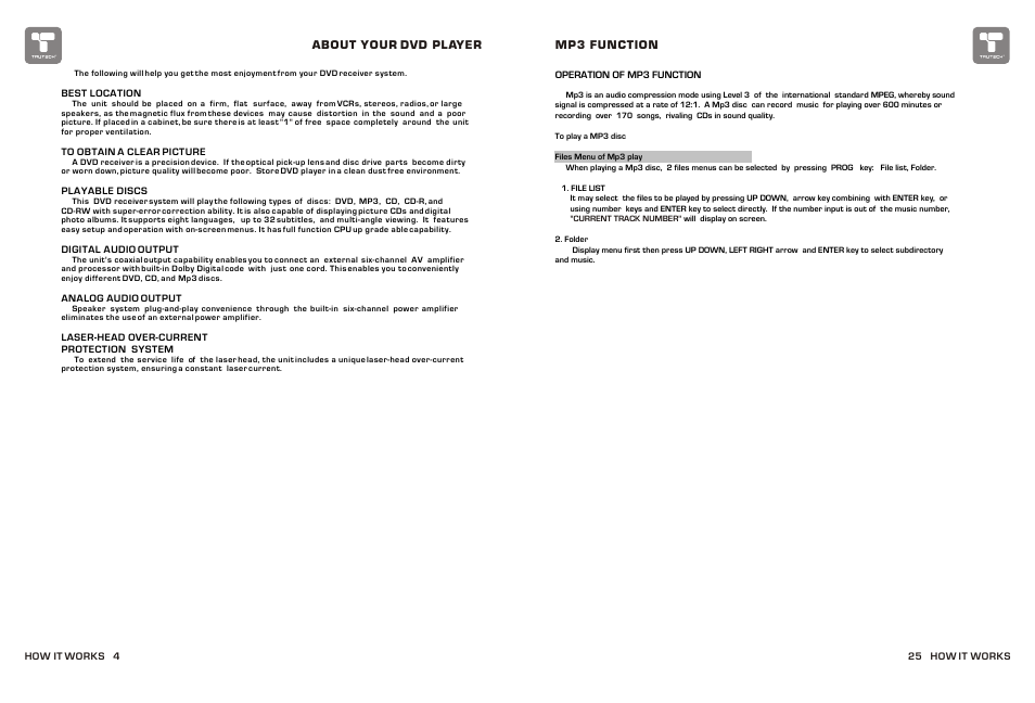 Т³гж 5 | Curtis TDVD6048 User Manual | Page 5 / 15