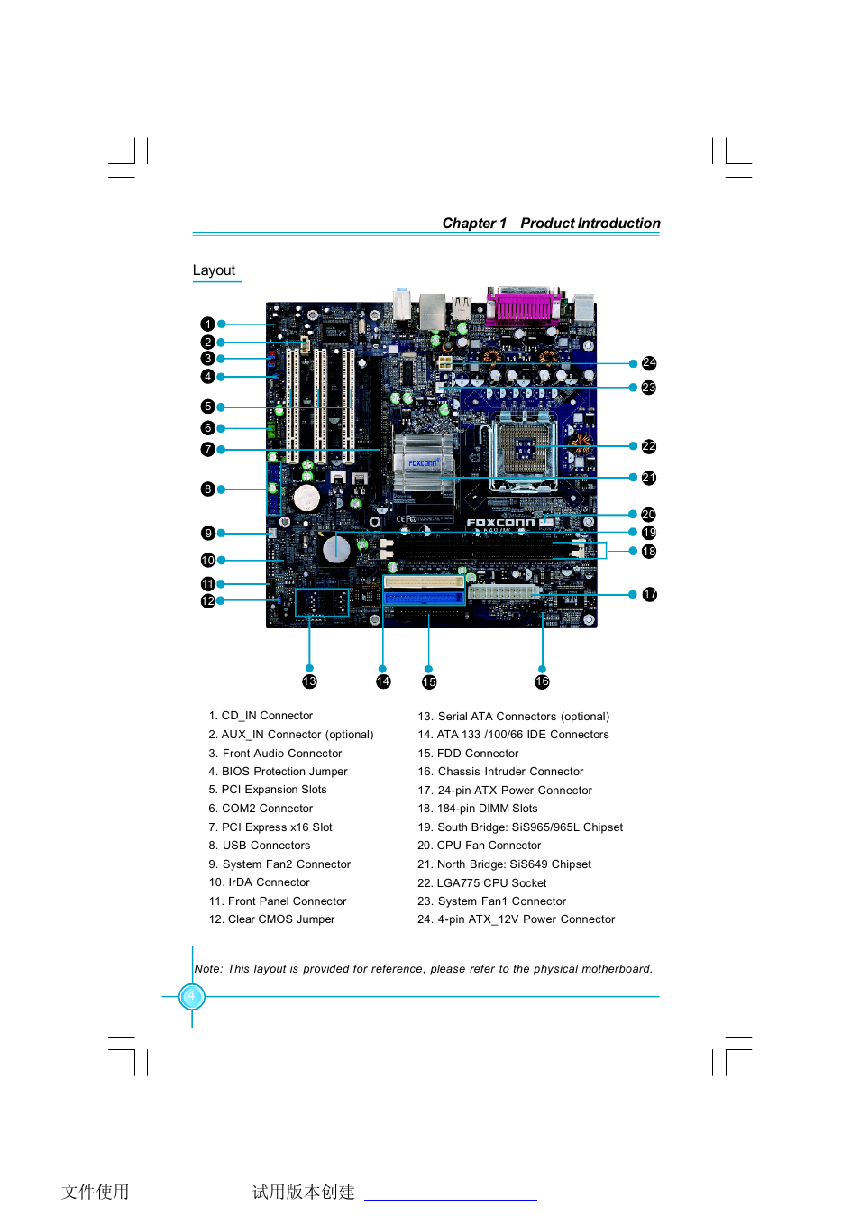 Foxconn 6497MC-RSH User Manual | Page 10 / 55