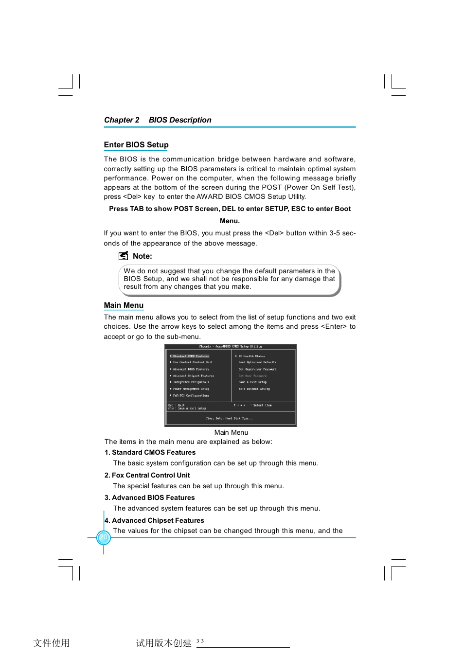 Foxconn 671MX User Manual | Page 25 / 44