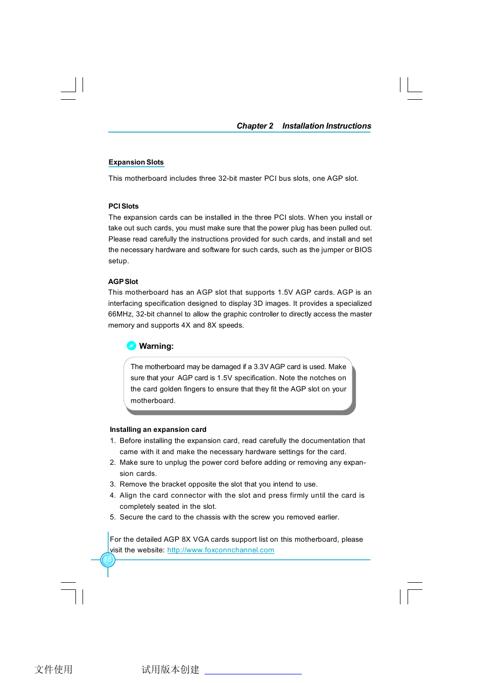 Foxconn P4M800P7MA-ERS2 User Manual | Page 25 / 82