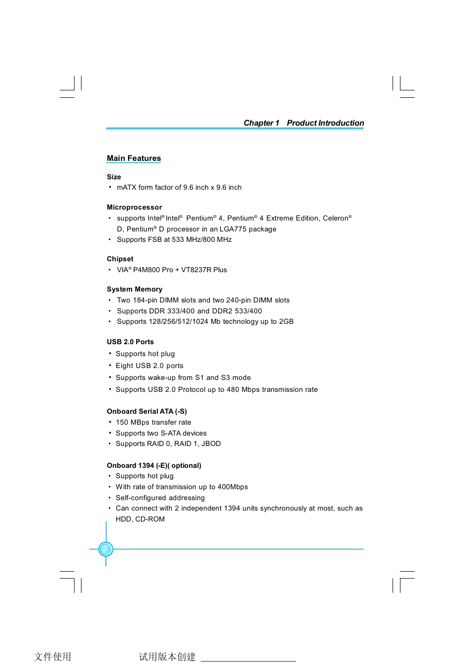 Foxconn P4M800P7MA-ERS2 User Manual | Page 9 / 82