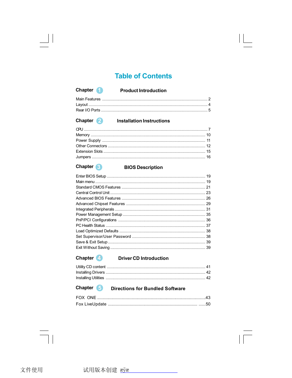 Foxconn P4M9007MB-8EKRS2H User Manual | Page 4 / 62