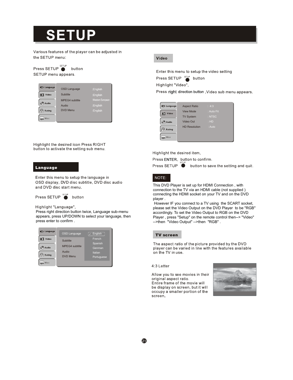 Curtis DVD1096 User Manual | Page 25 / 29