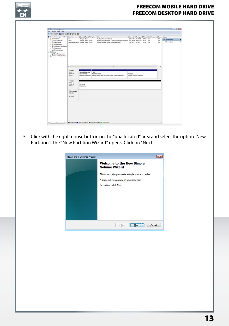 Freecom TD SSD User Manual User Manual | Page 13 / 21