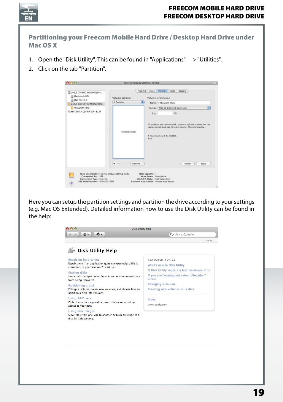 Freecom TD SSD User Manual User Manual | Page 19 / 21
