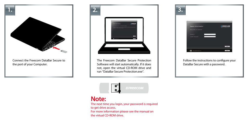 Freecom DataBar Secure User Manual | Page 2 / 2