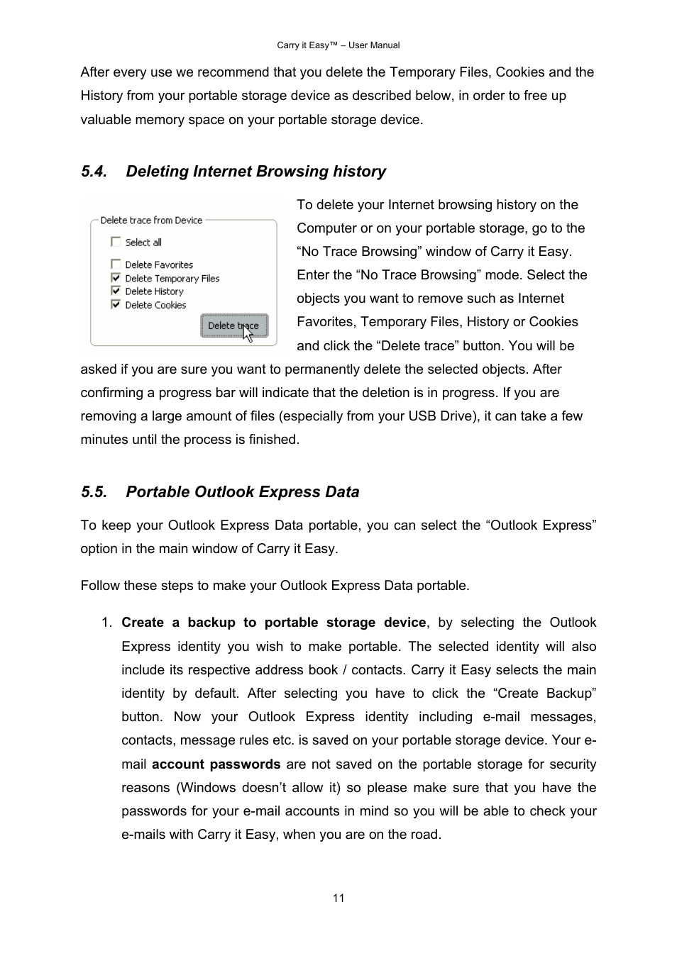 Freecom Datacard User Manual | Page 13 / 20