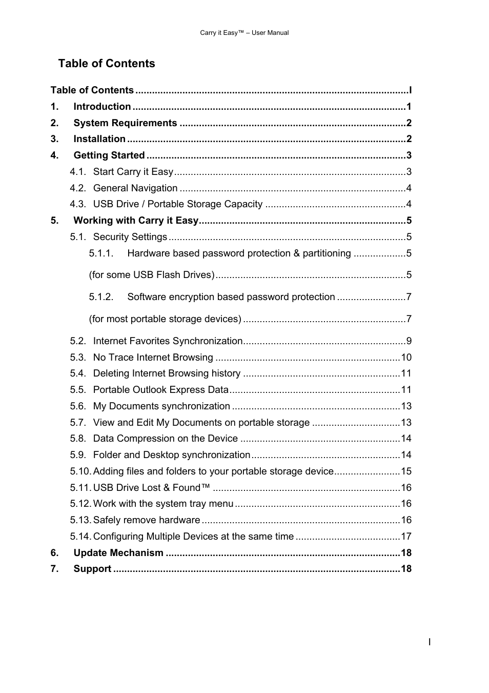 Freecom Datacard User Manual | Page 2 / 20