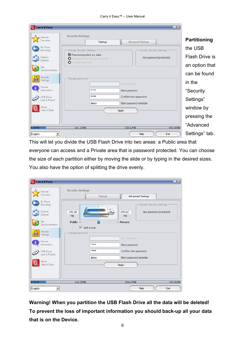 Freecom Datacard User Manual | Page 8 / 20