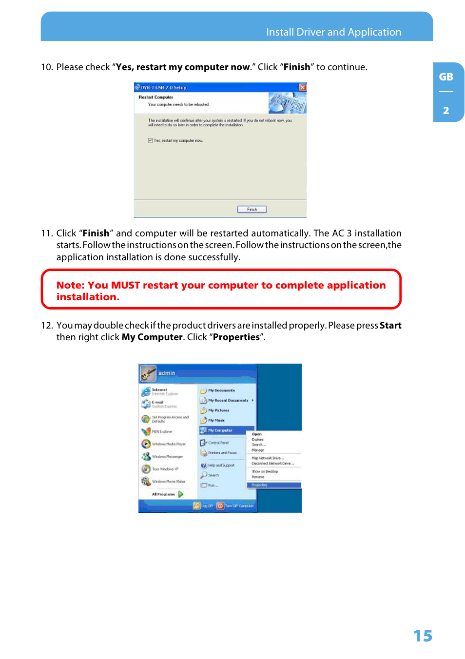 Freecom DVB T USB STICK User Manual | Page 15 / 34