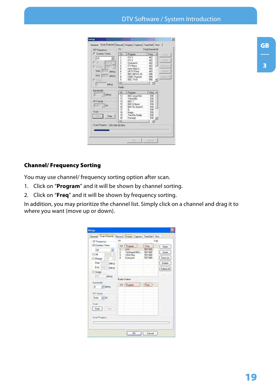 Freecom DVB T USB STICK User Manual | Page 19 / 34