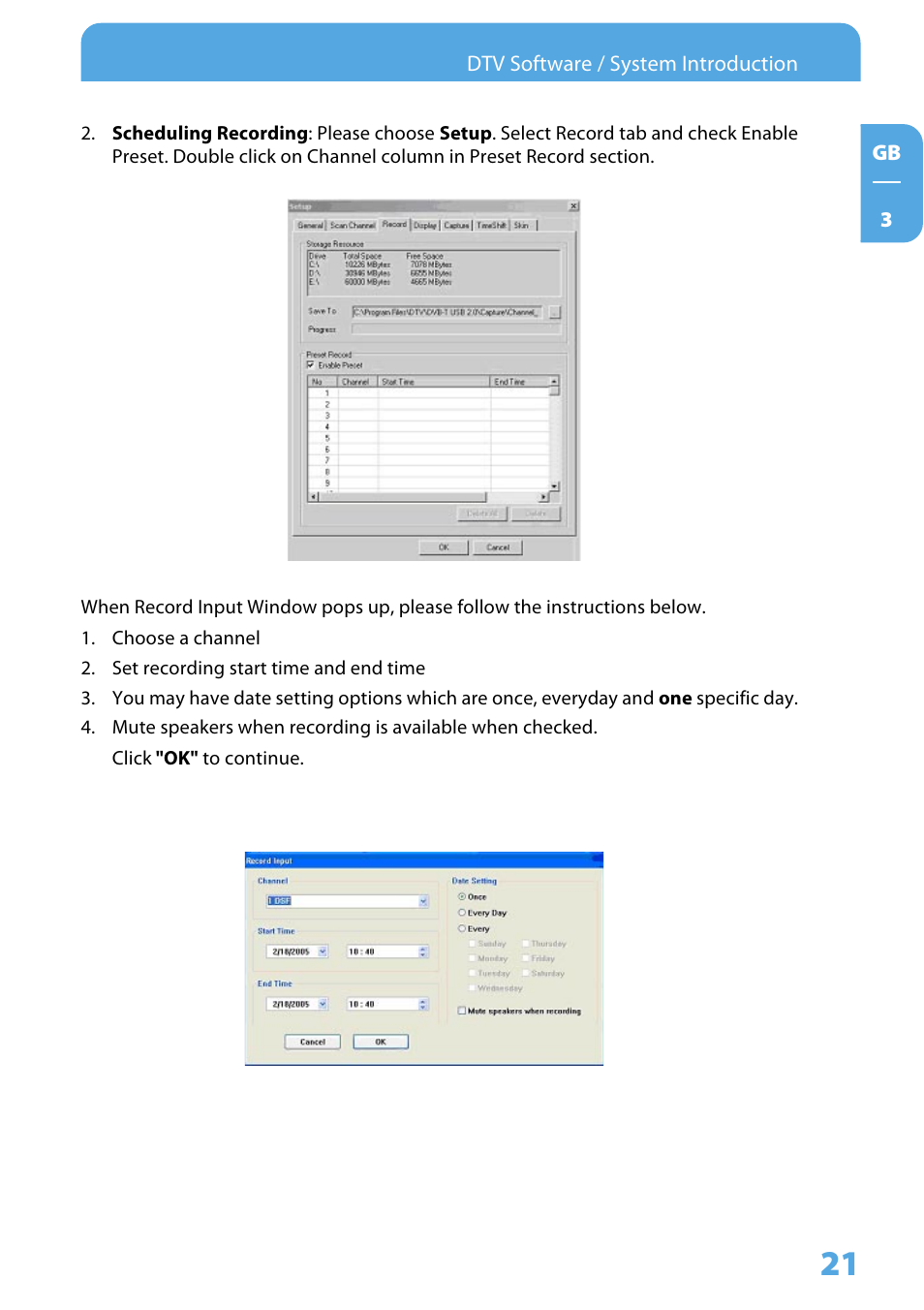Freecom DVB T USB STICK User Manual | Page 21 / 34