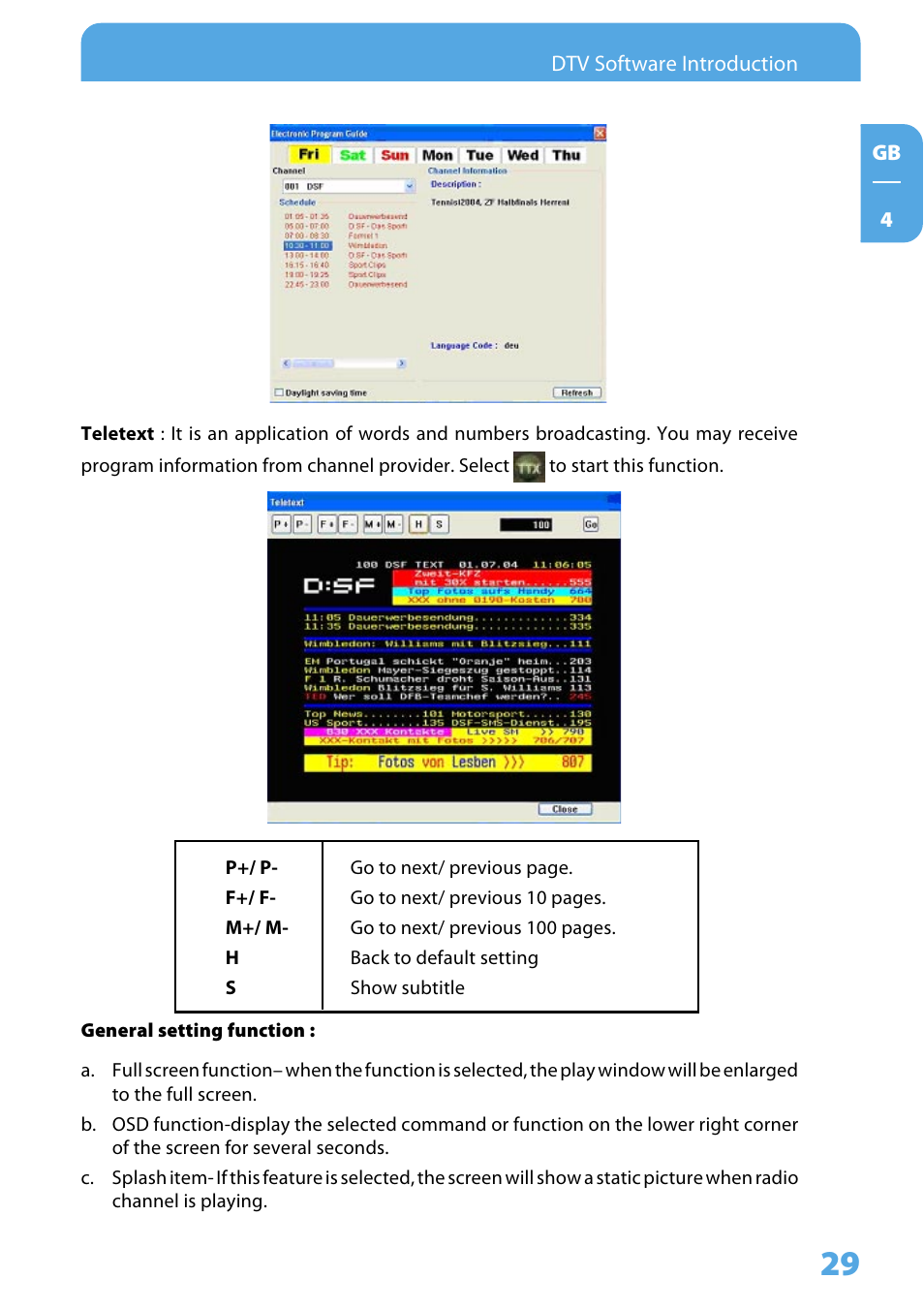 Freecom DVB T USB STICK User Manual | Page 29 / 34