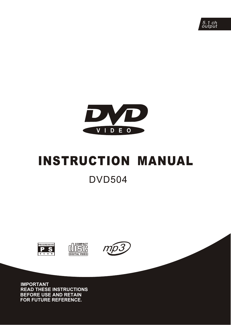 Curtis DVD504 User Manual | 34 pages