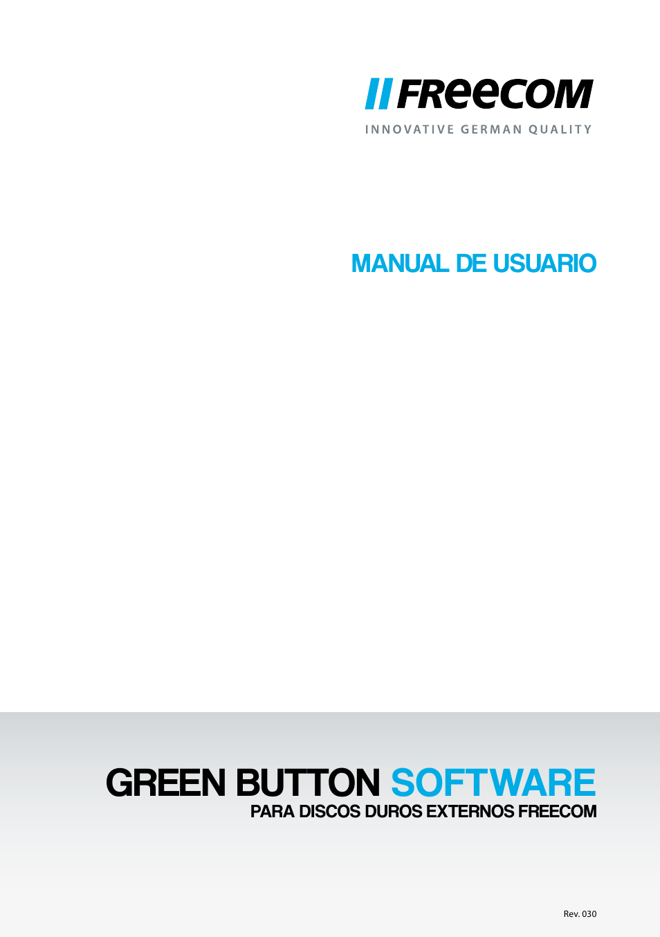 Freecom Mobile Drive Classic II Green Button User Manual | 6 pages