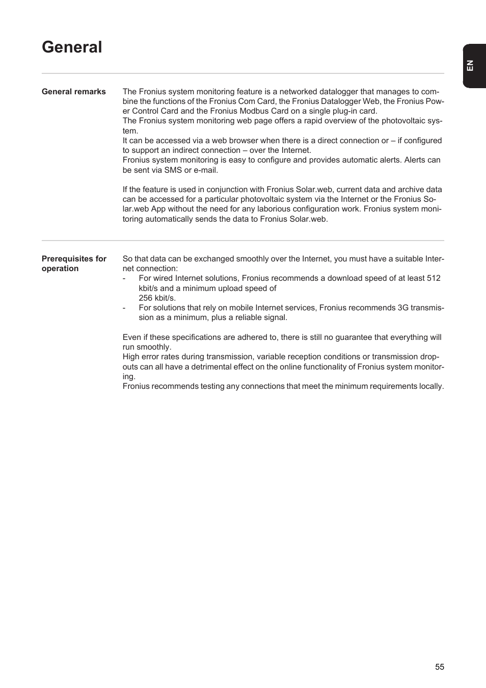 General | Fronius Energy Package User Manual | Page 57 / 128