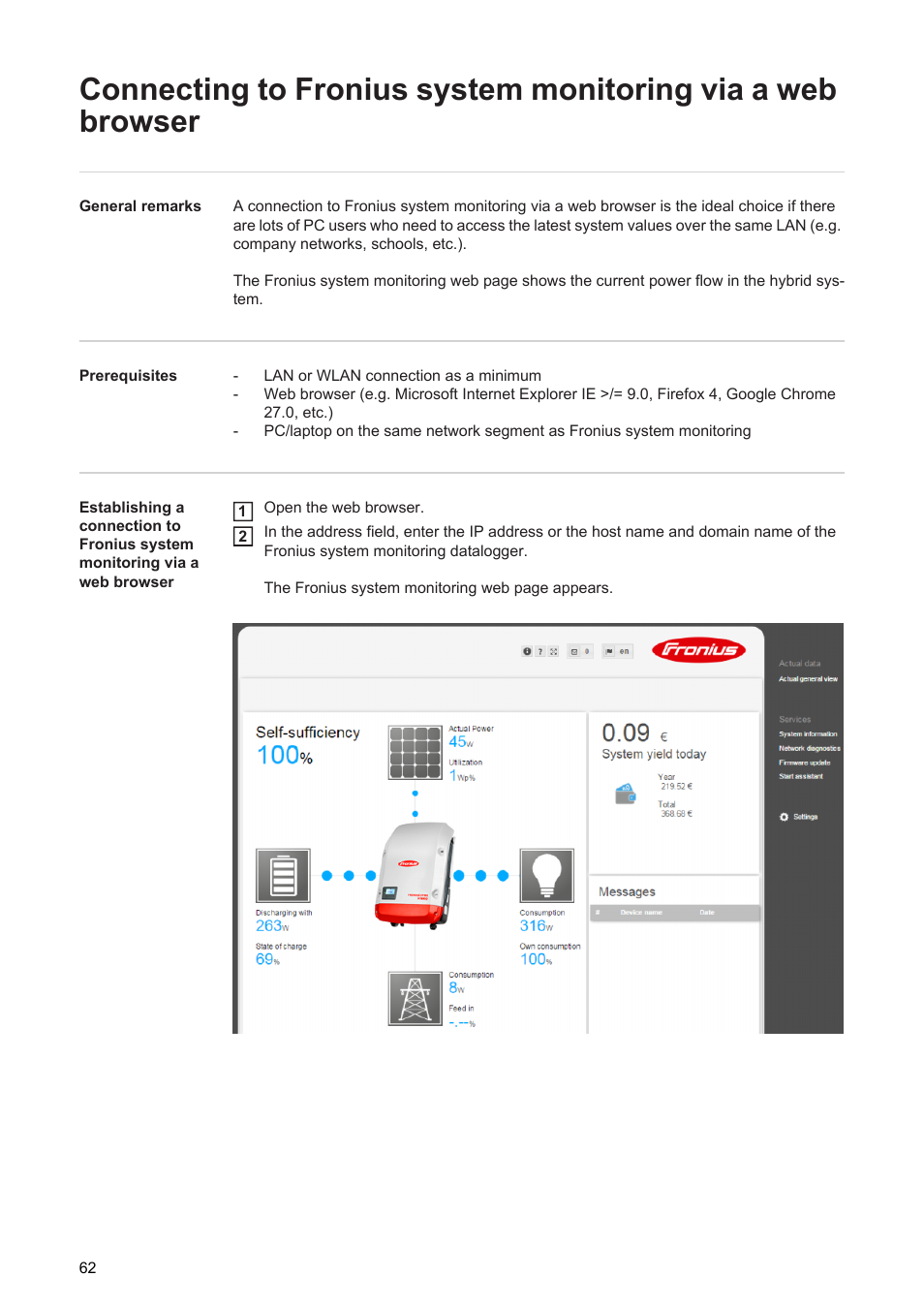 Fronius Energy Package User Manual | Page 64 / 128