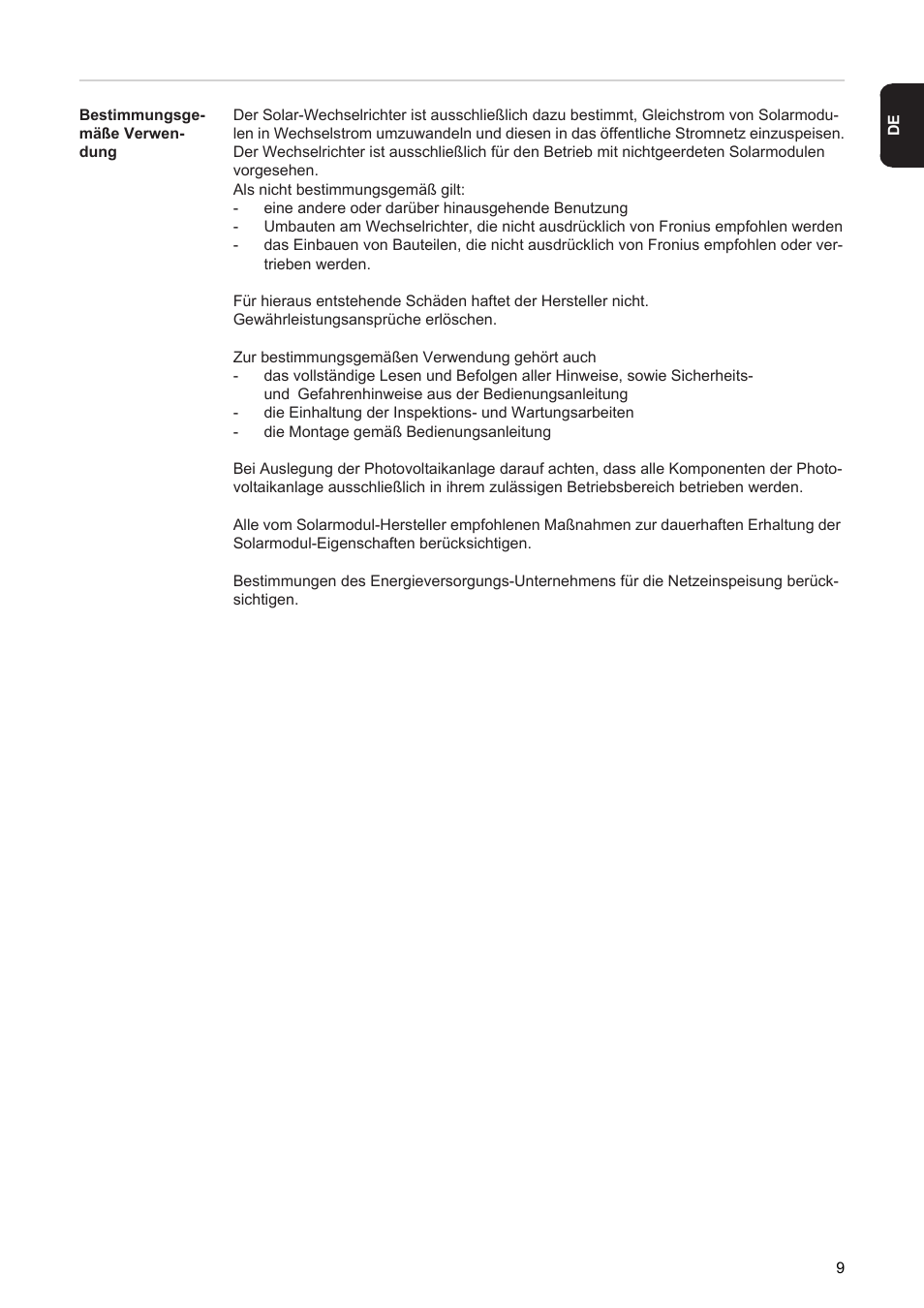 Fronius Agilo 360.0-3 TL User Manual | Page 11 / 166