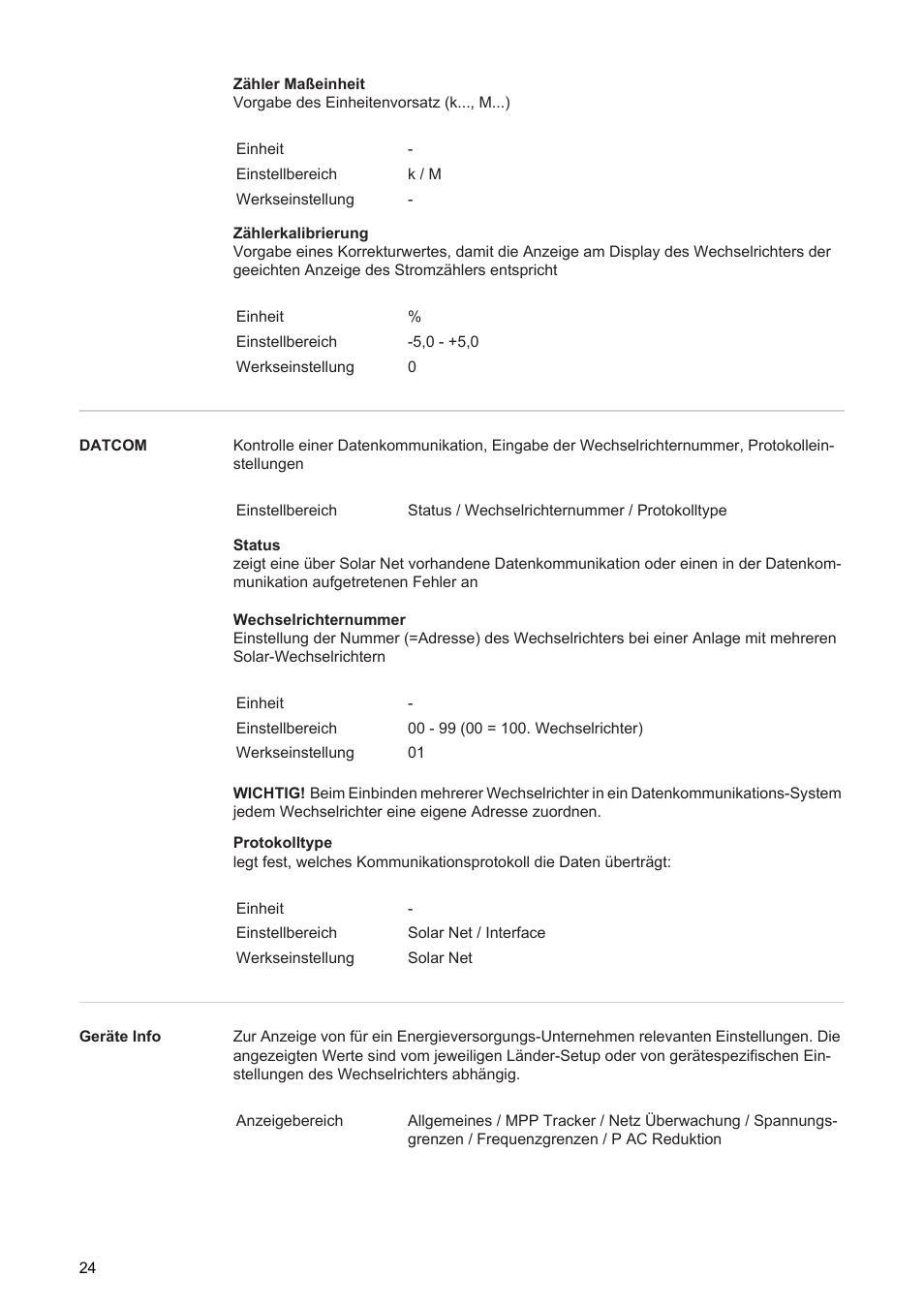 Fronius Agilo 360.0-3 TL User Manual | Page 26 / 166