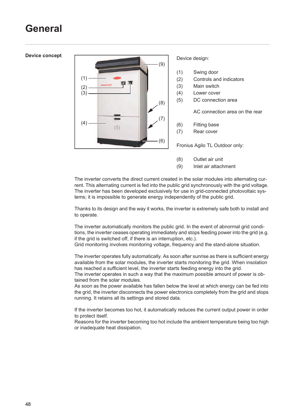 General | Fronius Agilo 360.0-3 TL User Manual | Page 50 / 166