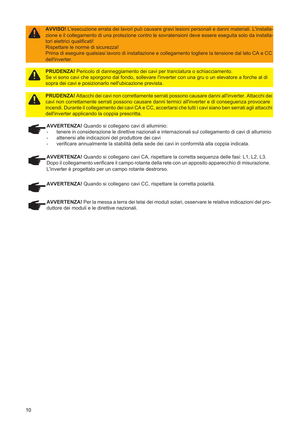 Fronius Agilo TL Installation User Manual | Page 12 / 52