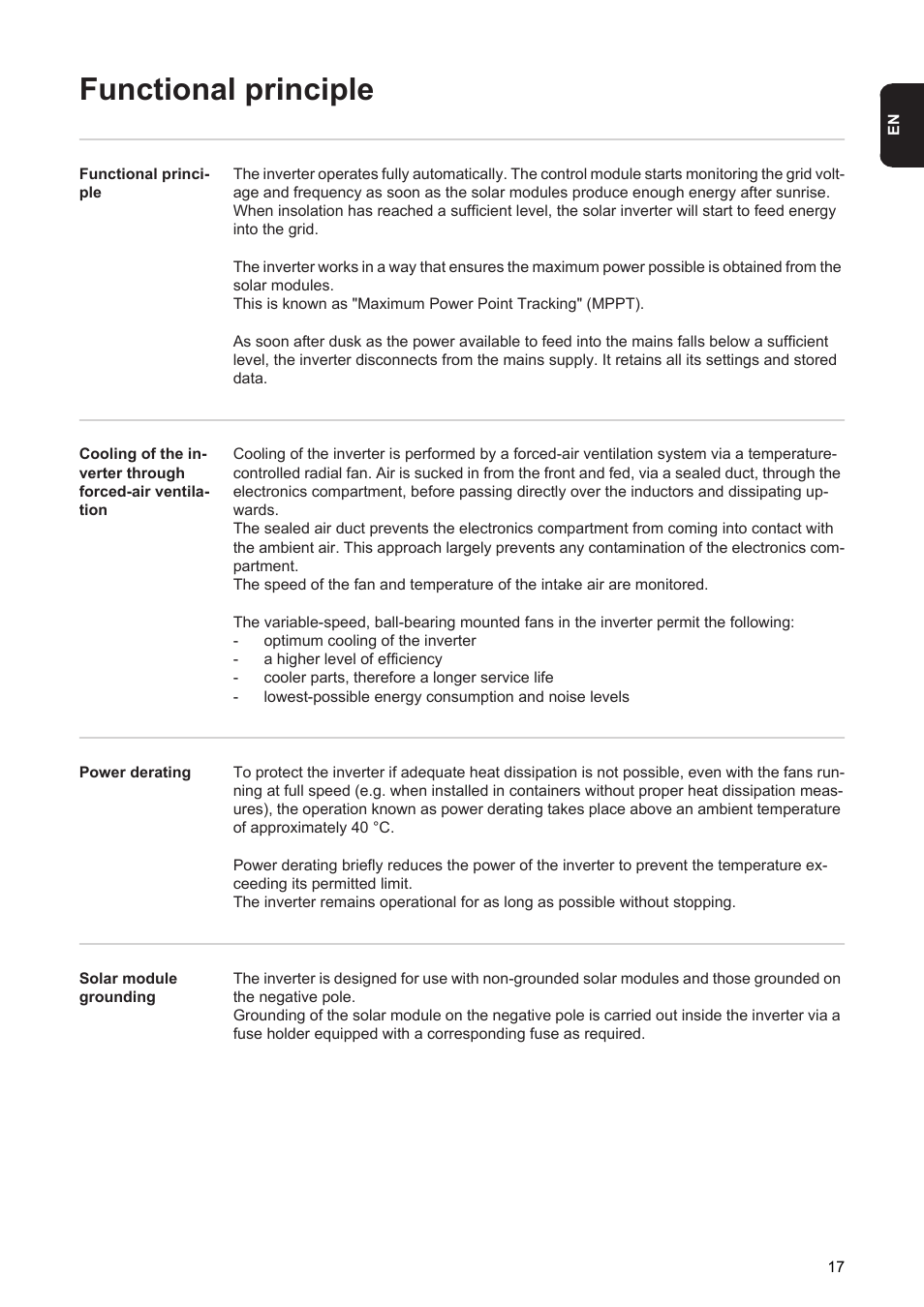 Functional principle | Fronius Agilo 75.0 User Manual | Page 19 / 118