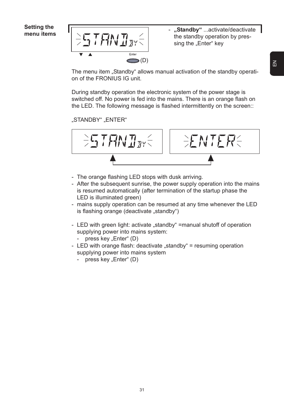 Fronius IG 15 User Manual | Page 39 / 92