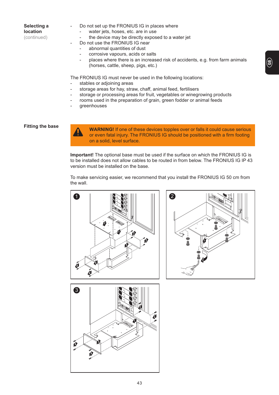 Fronius IG 300 User Manual | Page 51 / 80