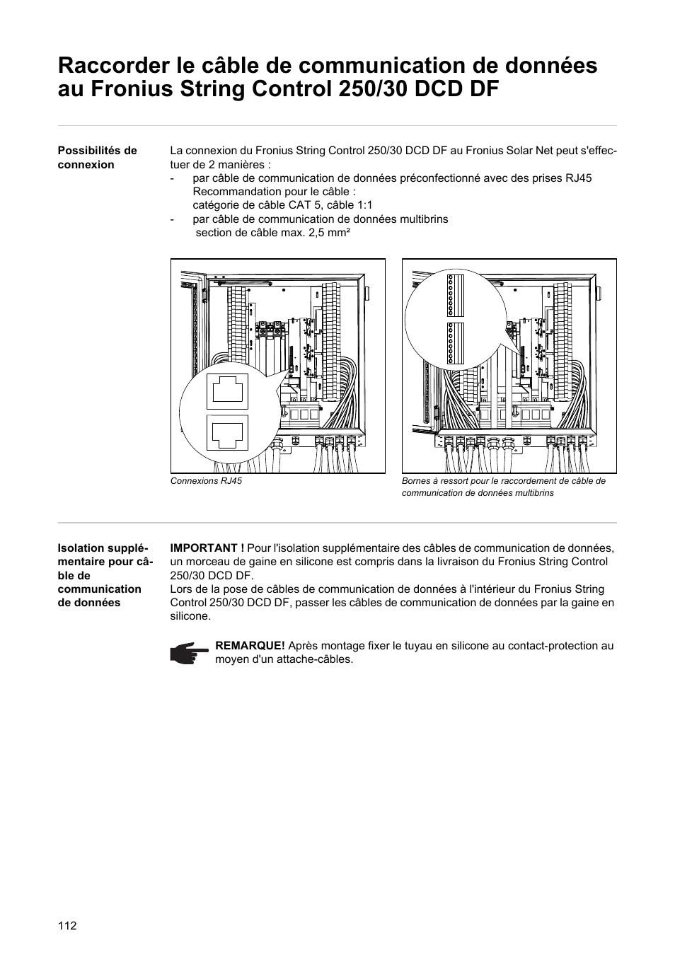 Fronius String Control 250/30 DCD DF User Manual | Page 114 / 132