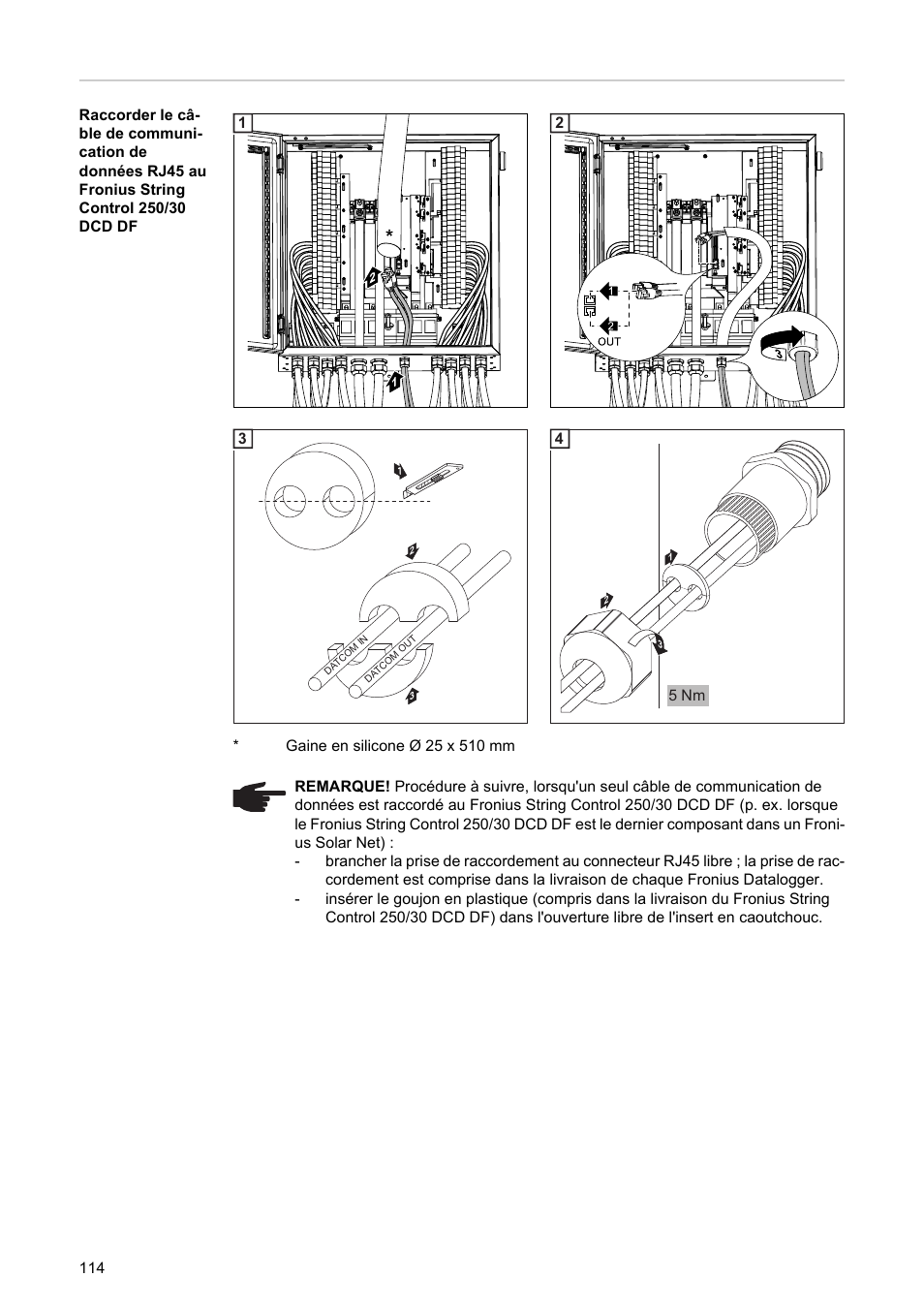 Fronius String Control 250/30 DCD DF User Manual | Page 116 / 132