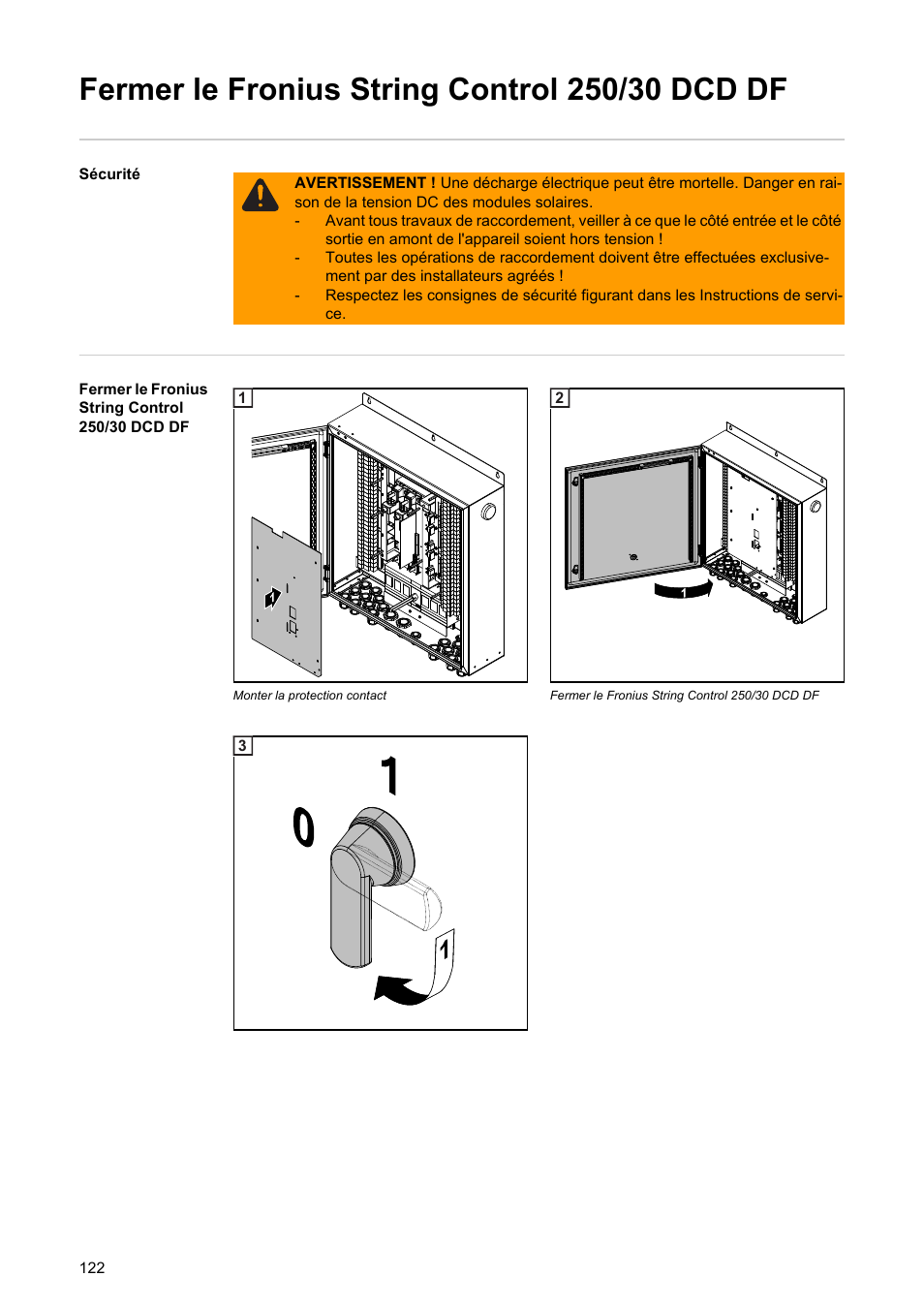 Fronius String Control 250/30 DCD DF User Manual | Page 124 / 132