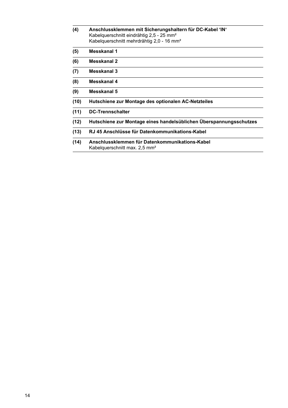 Fronius String Control 250/30 DCD DF User Manual | Page 16 / 132