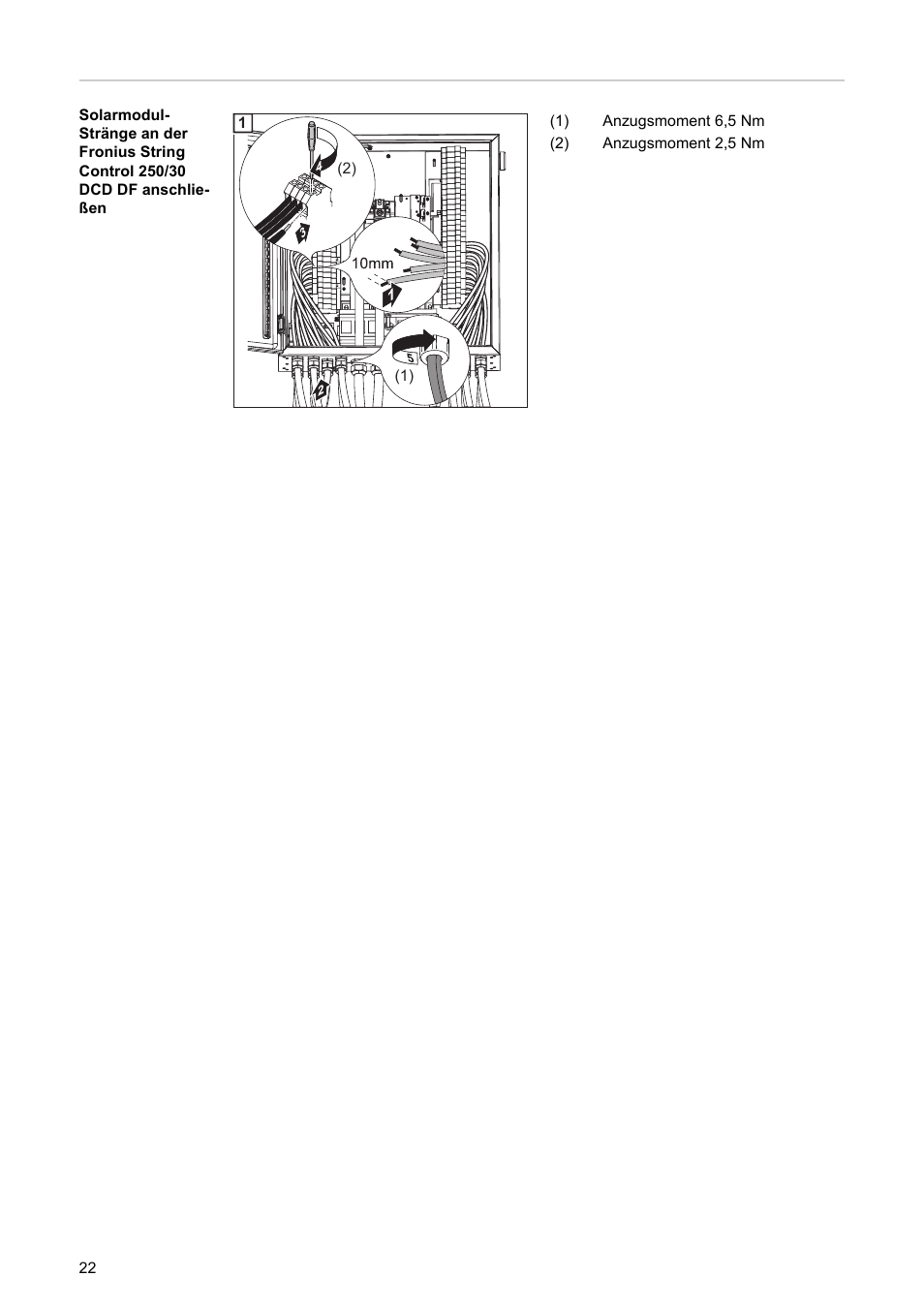 Fronius String Control 250/30 DCD DF User Manual | Page 24 / 132