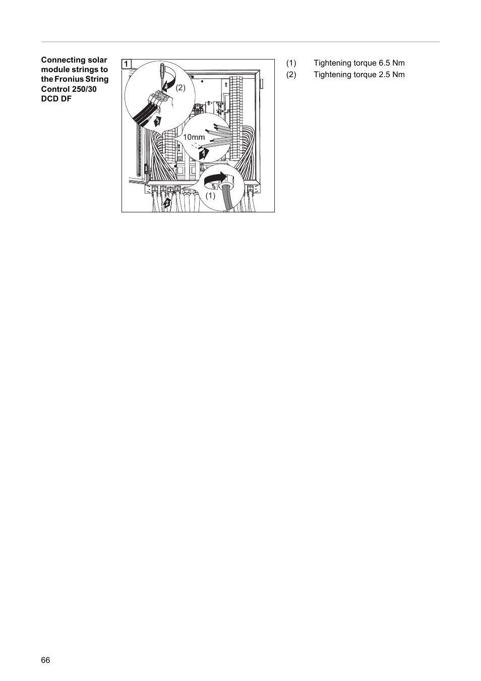 Fronius String Control 250/30 DCD DF User Manual | Page 68 / 132